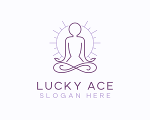 Meditate Yoga Spa logo design