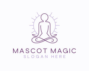 Meditate Yoga Spa logo design