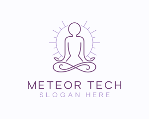 Meditate Yoga Spa logo design