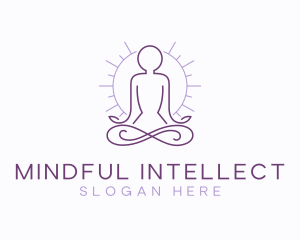 Meditate Yoga Spa logo design