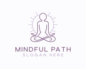 Meditate Yoga Spa logo design