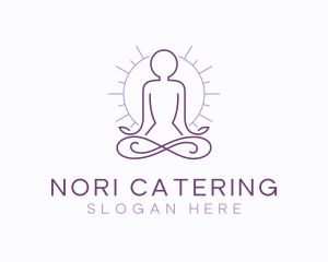 Meditate Yoga Spa logo design