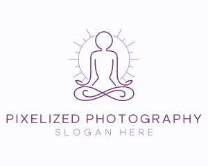 Meditate Yoga Spa logo design