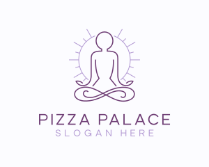 Meditate Yoga Spa logo design