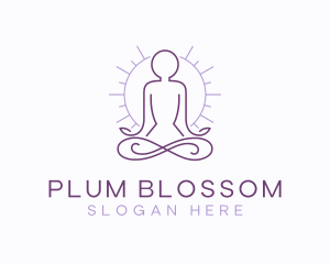 Meditate Yoga Spa logo design