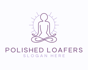 Meditate Yoga Spa logo design