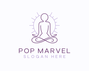 Meditate Yoga Spa logo design