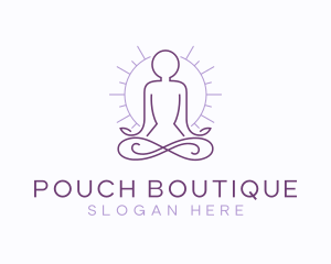 Meditate Yoga Spa logo design