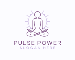 Meditate Yoga Spa logo design