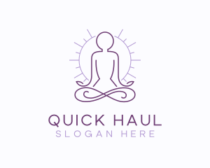 Meditate Yoga Spa logo design