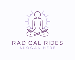 Meditate Yoga Spa logo design