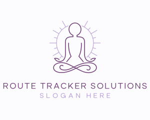 Meditate Yoga Spa logo design