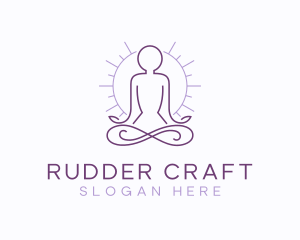 Meditate Yoga Spa logo design