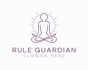 Meditate Yoga Spa logo design