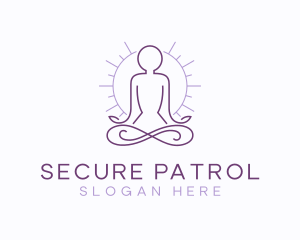 Meditate Yoga Spa logo design