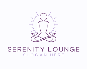 Meditate Yoga Spa logo design