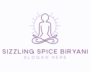 Meditate Yoga Spa logo design