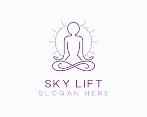 Meditate Yoga Spa logo design