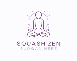 Meditate Yoga Spa logo design