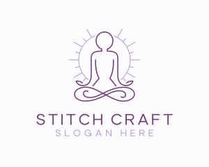 Meditate Yoga Spa logo design