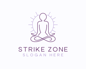 Meditate Yoga Spa logo design