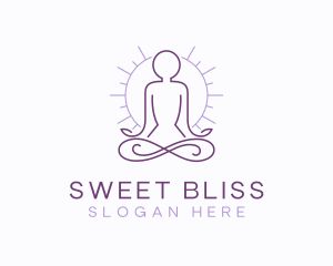 Meditate Yoga Spa logo design