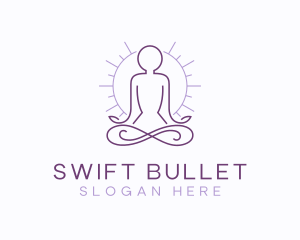 Meditate Yoga Spa logo design