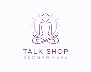 Meditate Yoga Spa logo design