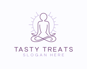 Meditate Yoga Spa logo design