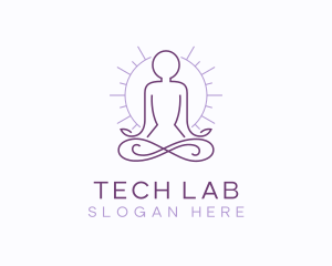 Meditate Yoga Spa logo design