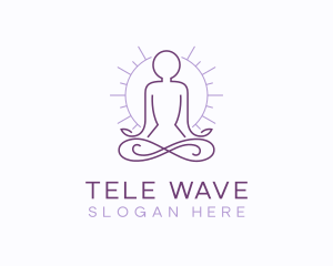 Meditate Yoga Spa logo design