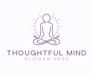 Meditate Yoga Spa logo design