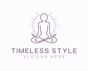 Meditate Yoga Spa logo design