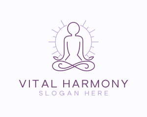 Meditate Yoga Spa logo design