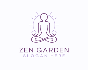 Meditate Yoga Spa logo design