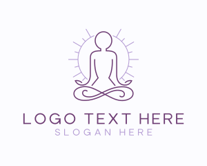 Yoga - Meditate Yoga Spa logo design