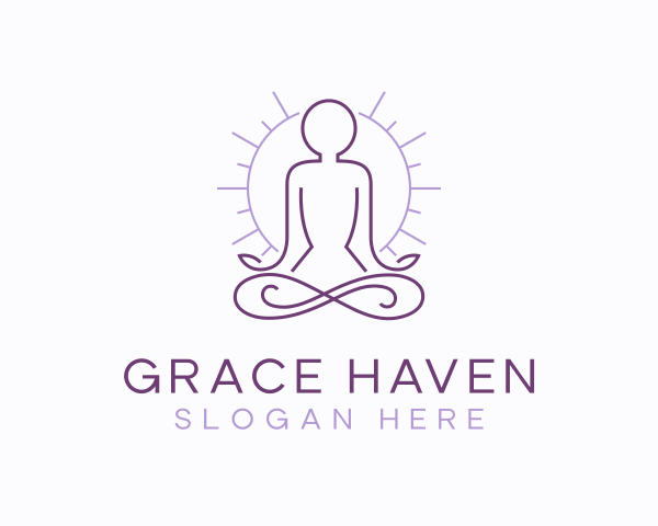 Meditate logo example 1