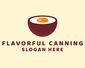 Egg Bowl Soup logo design