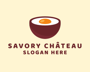 Egg Bowl Soup logo design