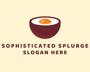 Egg Bowl Soup logo design