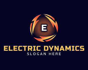 Lightning Electrical Thunder logo