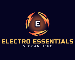 Lightning Electrical Thunder logo