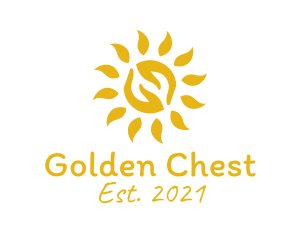 Golden Sun Charity  logo design