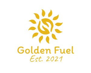 Golden Sun Charity  logo design