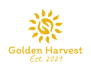 Golden Sun Charity  logo design