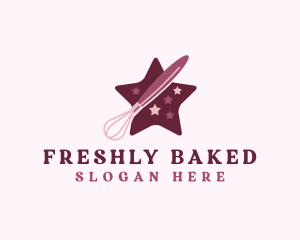 Star Whisk Bakery  logo design