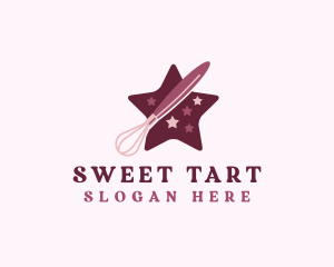 Star Whisk Bakery  logo design