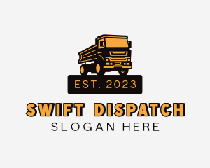 Dump Truck Mover logo design