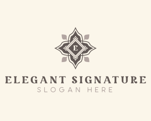 Floral Luxury Spa logo design