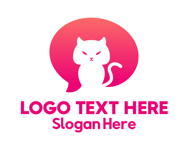 Texting logo example 1